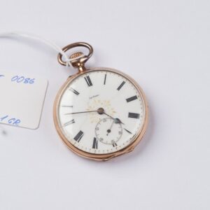 14K gold pocket watch. — image 1