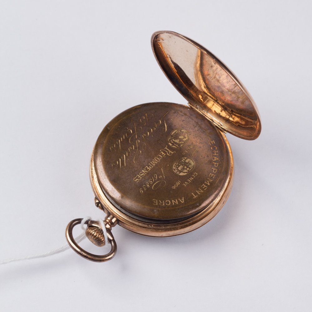 14K gold pocket watch. — image 3