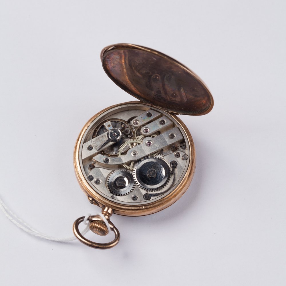 14K gold pocket watch. — image 4