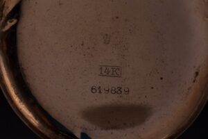 14K gold pocket watch. — image 5
