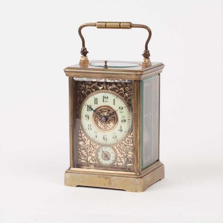 Carriage clock with repeater and alarm. — image 2