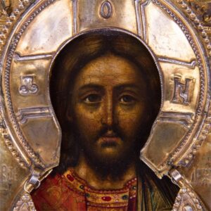 Fine Russian 18th century Icon of Christ Pantocrator — image 2