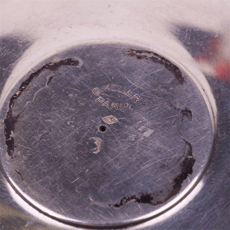 French silver stand for eggs. — image 4