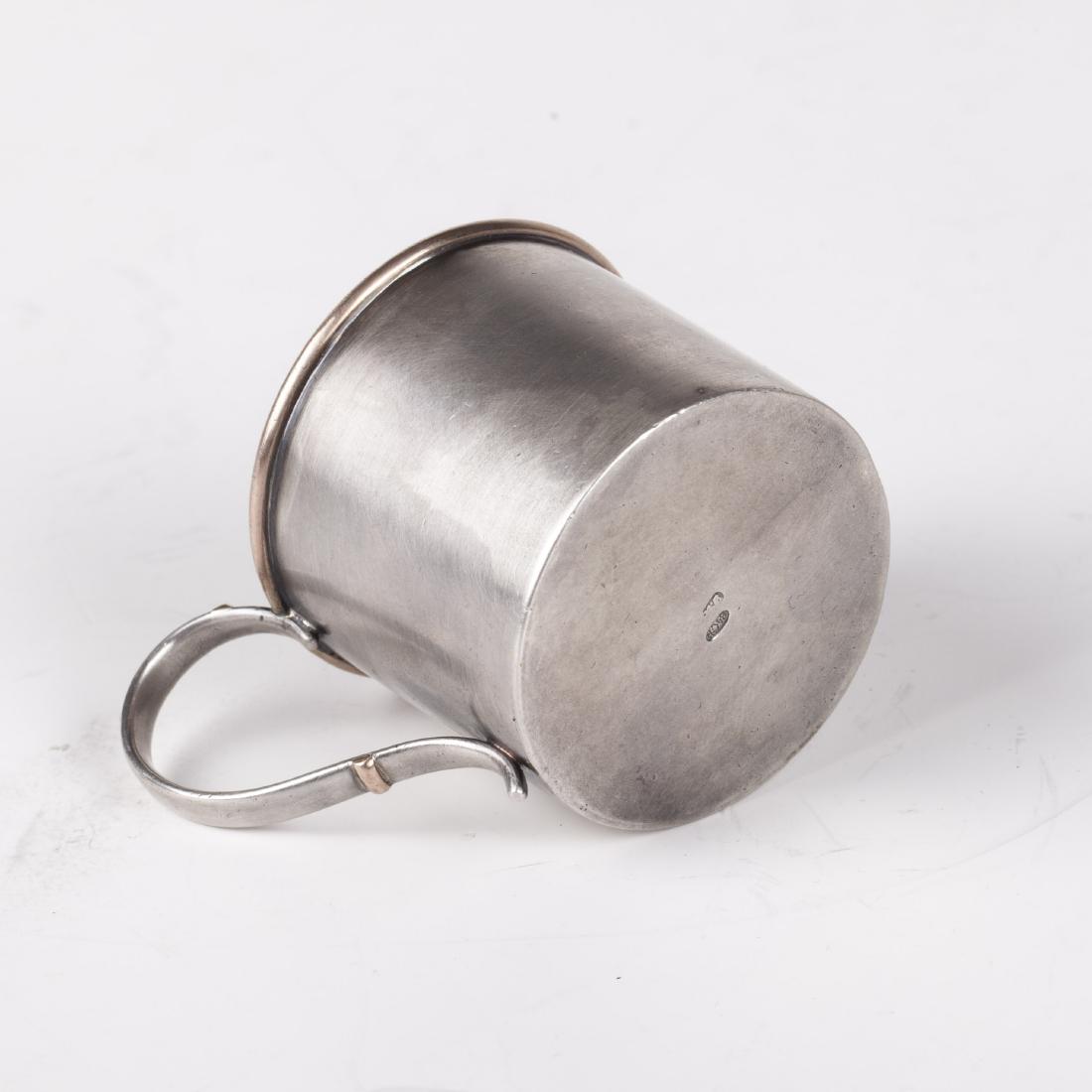 Russian silver and gold presentation beaker — image 4