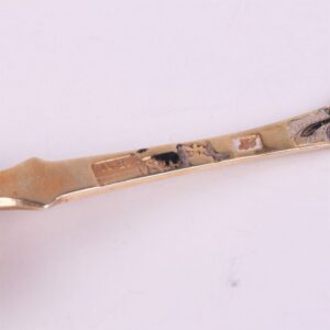 Silver spoon. Workshop of S.Sazikov (?). Moscow,1840y. — image 3