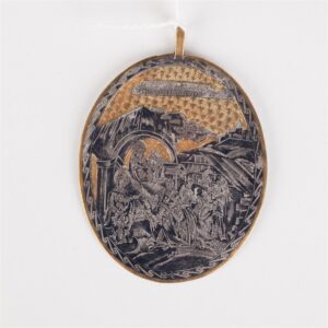 Locket "Christmas". Russia. Beginning of the 19th — image 3