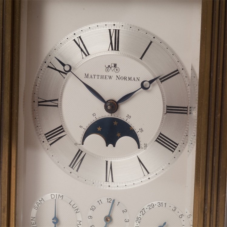 Matthew Norman Bronze Repeating Carriage Clock with — image 2
