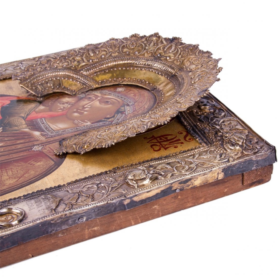 Russian 18th century Icon of Mother of God — image 4