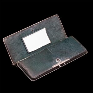Russian parcel-gilt silver purse with enamel — image 5