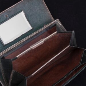 Russian parcel-gilt silver purse with enamel — image 6