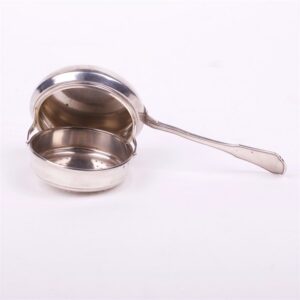 Silver strainer with stand. French. — image 5