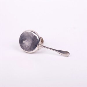Silver strainer with stand. French. — image 6