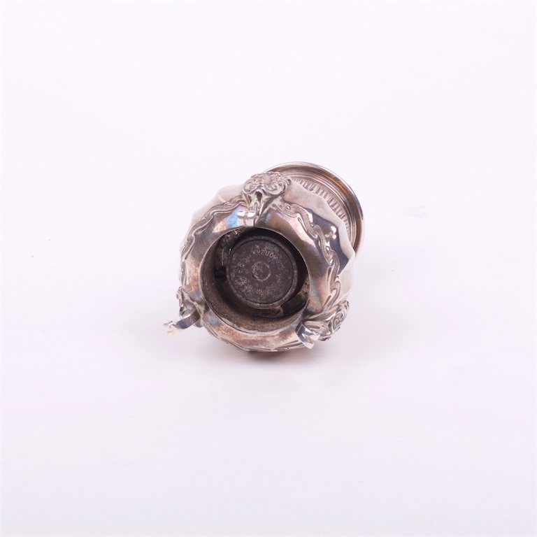 French silver pepper cellar. 950 proof. — image 4