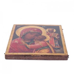 Rare Russian Icon of Mother of God — image 3
