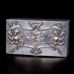 Russian silver cigar humidor granted by Jacob Natanson — image 2