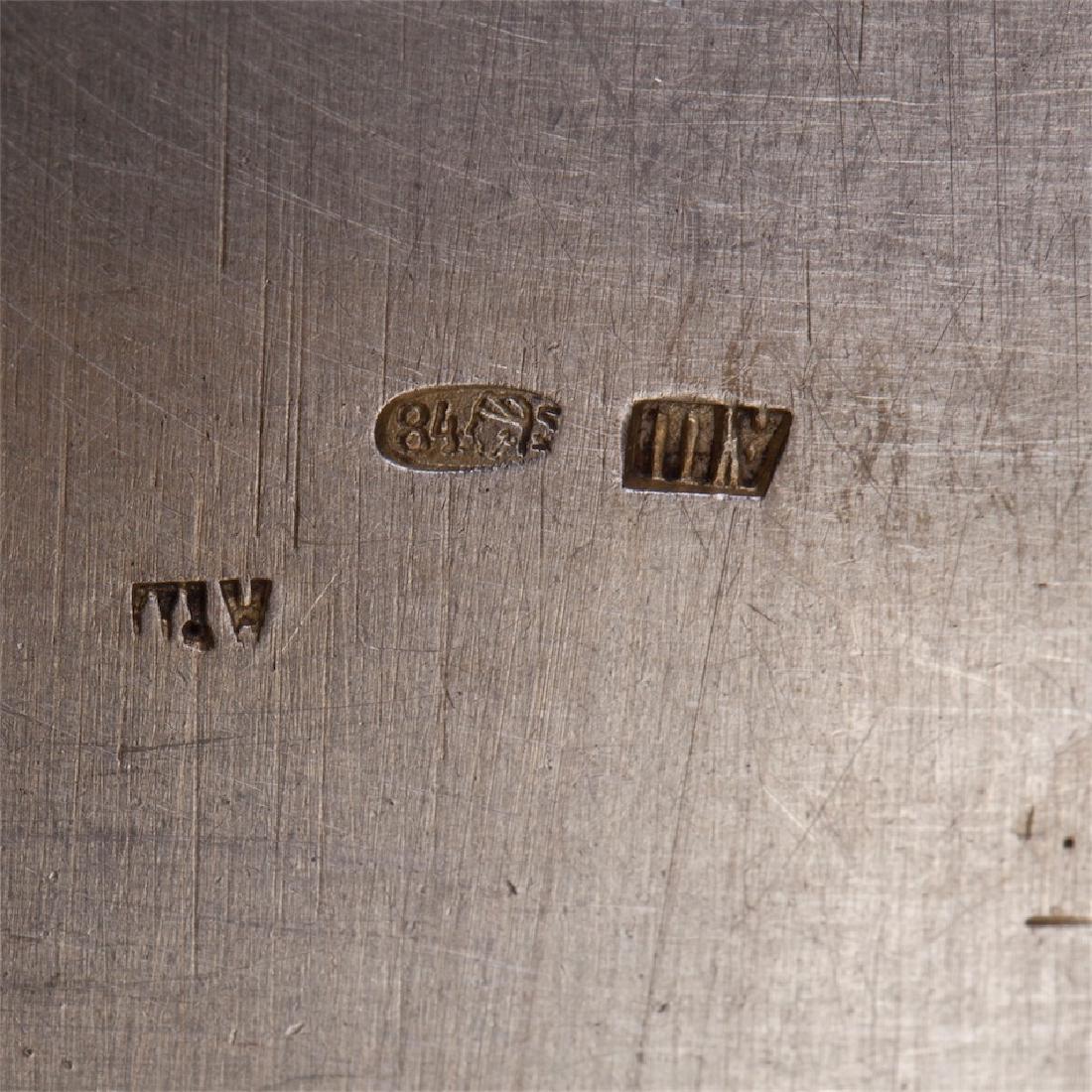 Russian silver cigar humidor granted by Jacob Natanson — image 6