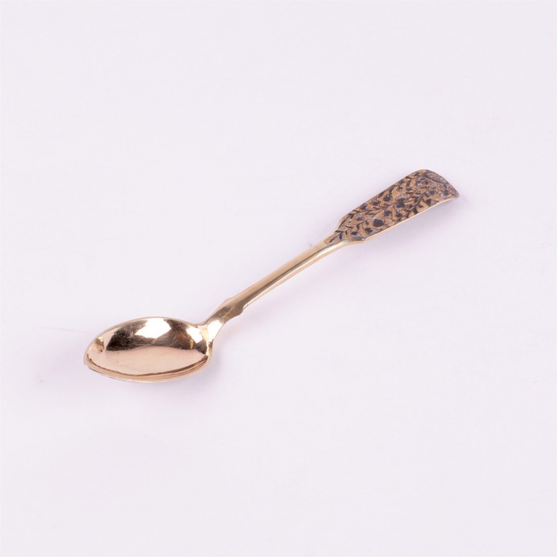 Silver spoon. Workshop of S.Sazikov (?). Moscow,1840y. — image 2