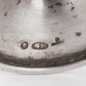 Faberge silver neoclassical beaker — image 4