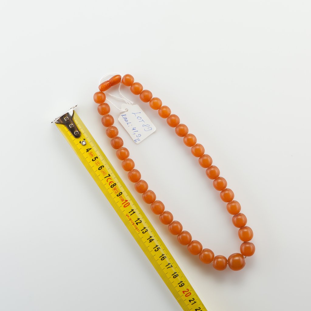 Natural Baltic Amber necklace. — image 3