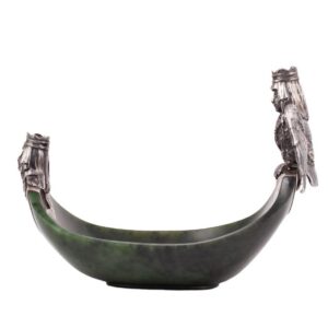 Silver and nephrite kovsh by M.Sokolovskiy — image 3