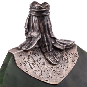 Silver and nephrite kovsh by M.Sokolovskiy — image 6