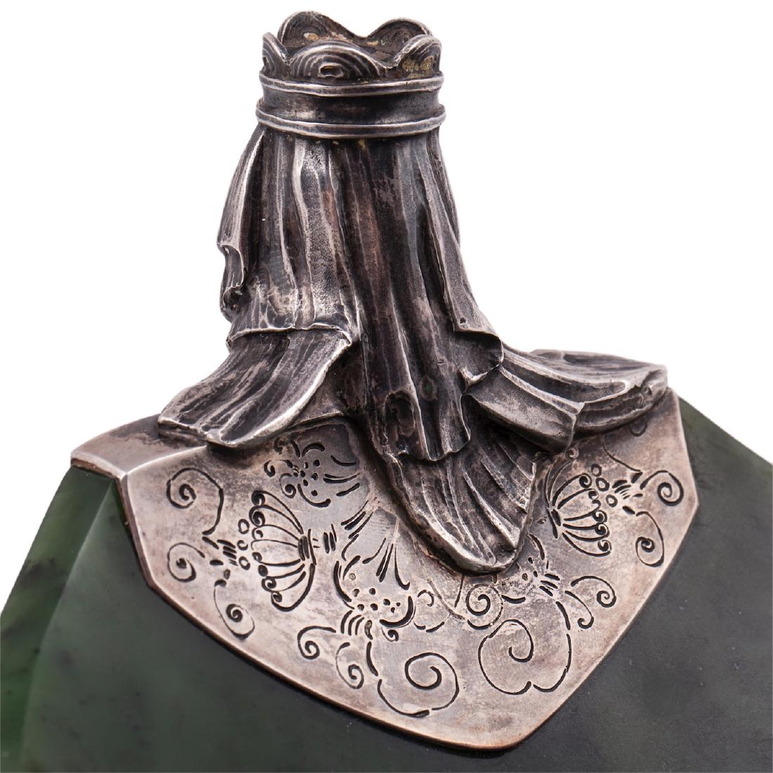 Silver and nephrite kovsh by M.Sokolovskiy — image 6