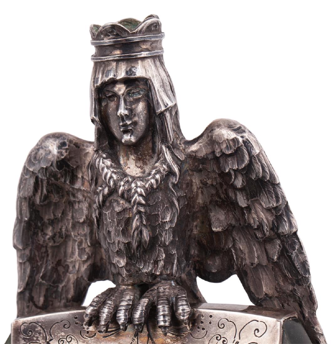 Silver and nephrite kovsh by M.Sokolovskiy — image 7
