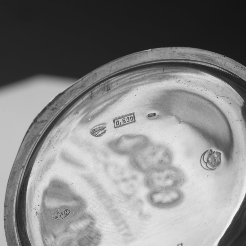 Silver pocket watch. — image 5