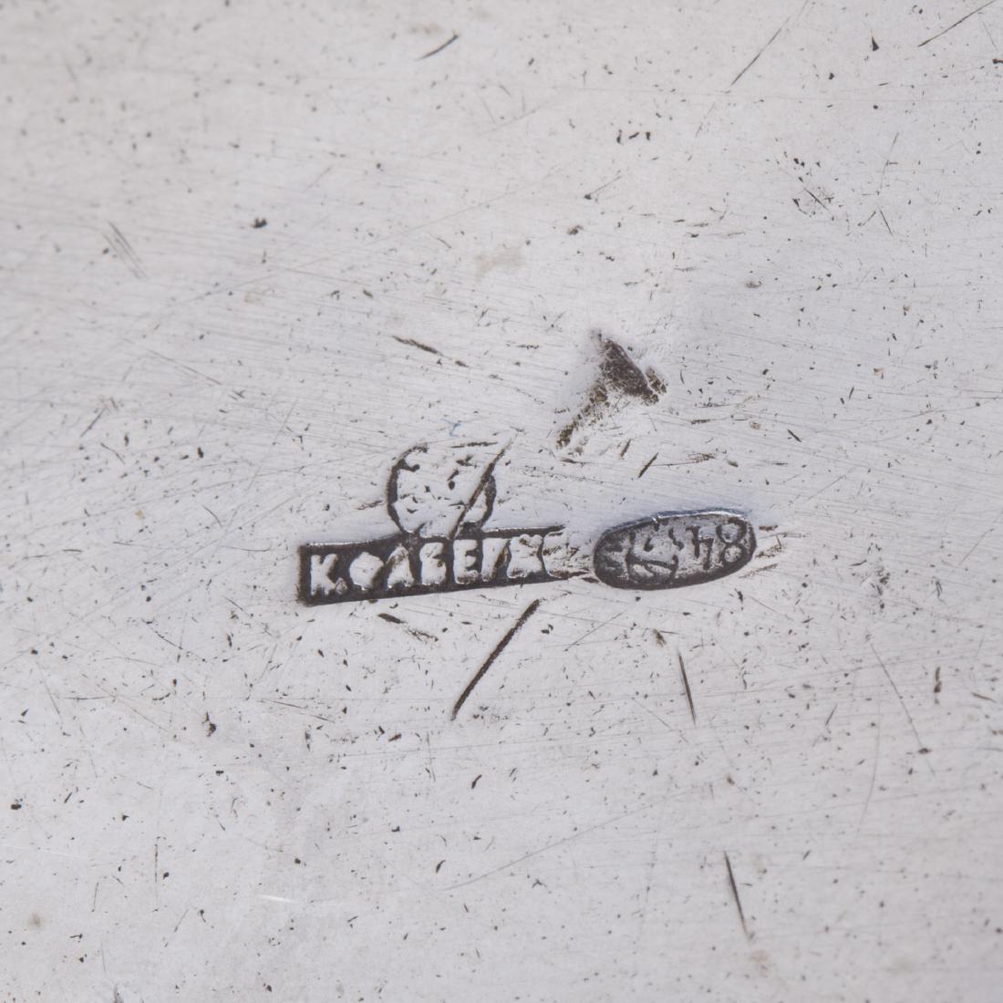 Faberge silver neoclassical beaker — image 5