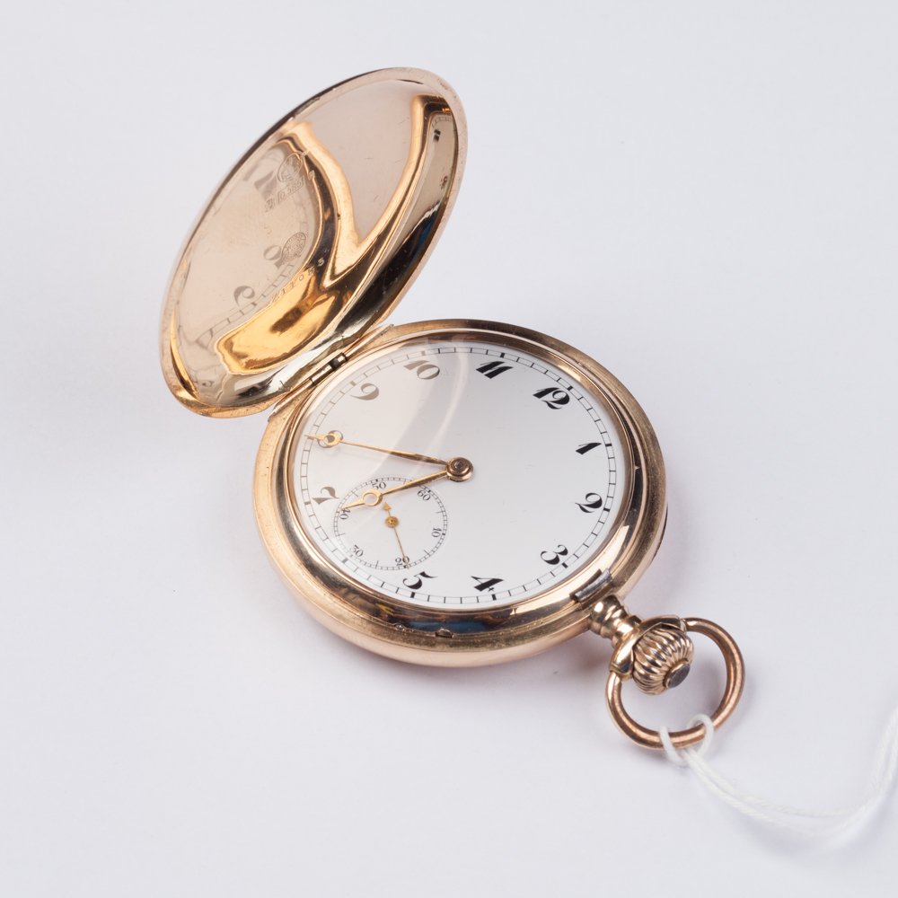Gold pocket watch. — image 1