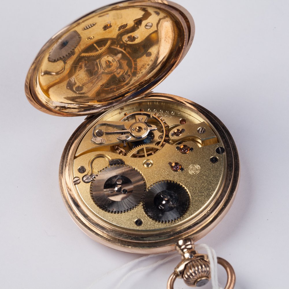 Gold pocket watch. — image 6
