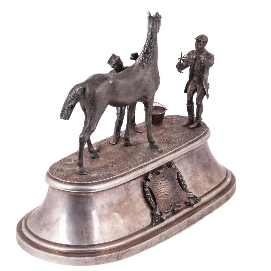 Impressive cast silver prize composition — image 5