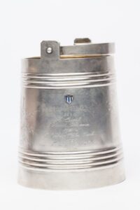Russian silver bowl for punch — image 1