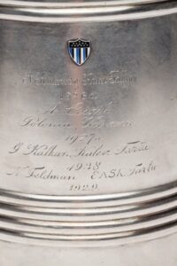 Russian silver bowl for punch — image 2