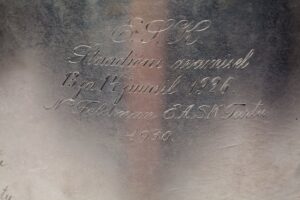 Russian silver bowl for punch — image 3