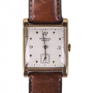 "Universal Geneve" 18k gold wristwatch — image 1