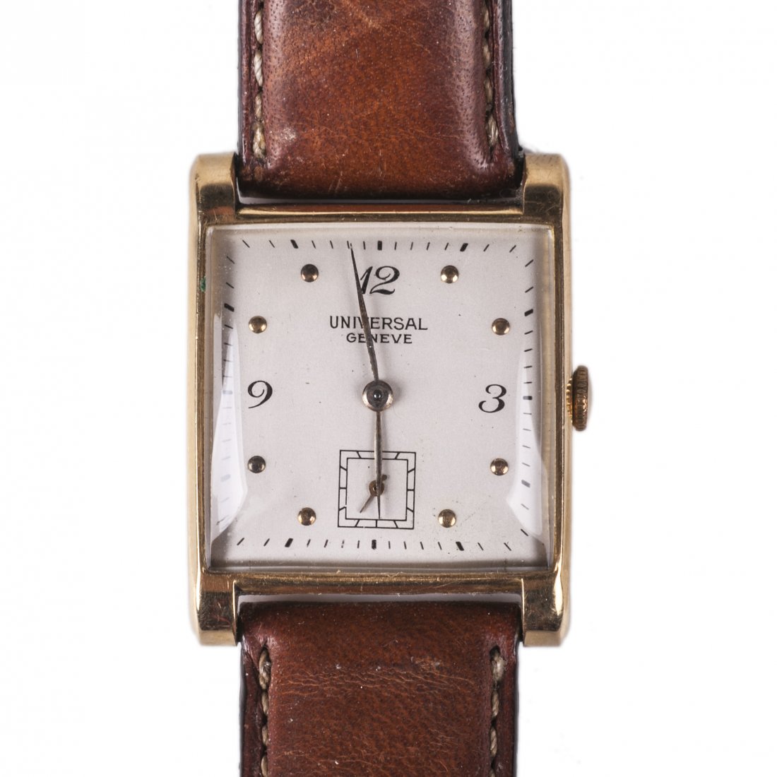 "Universal Geneve" 18k gold wristwatch — image 1
