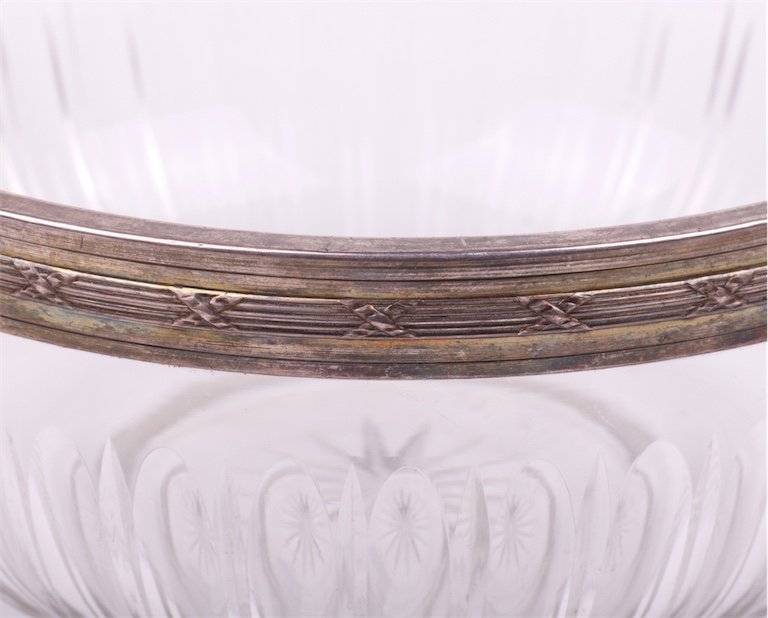 Vase. Silver, glass. French. — image 3