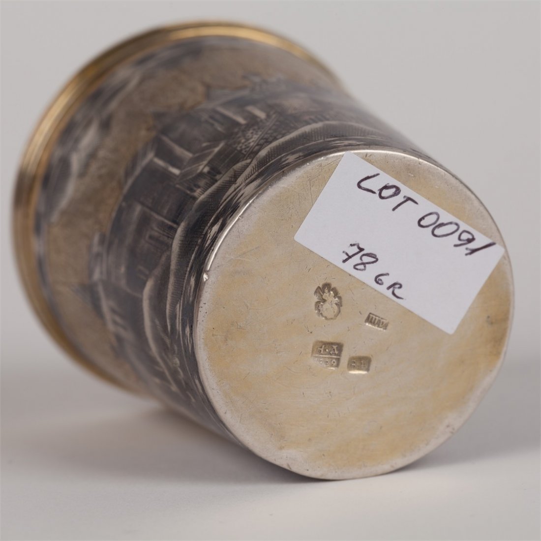 Beaker with panoramic view of Moscow Kremlin. — image 4