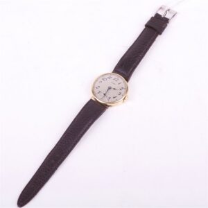 "Cyma" 18K gold men's wristwatch — image 5