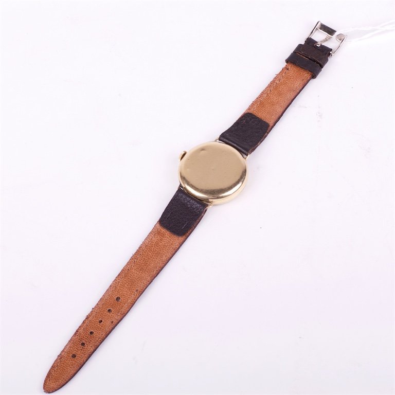 "Cyma" 18K gold men's wristwatch — image 6