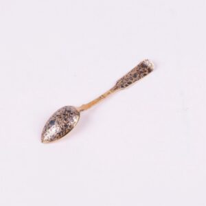 Silver spoon. Workshop of S.Sazikov (?). Moscow,1840y. — image 1