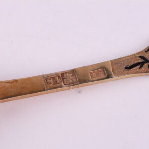 Silver spoon. Workshop of S.Sazikov (?). Moscow,1840y. — image 3