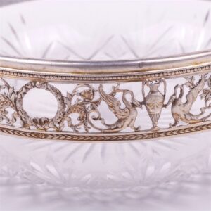 Vase. Silver, glass. French. — image 2
