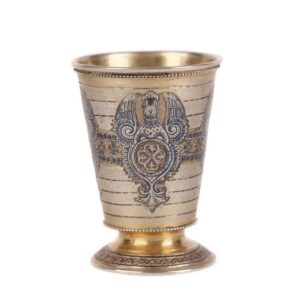 Beaker in "a la russe" style. Moscow, 1878. — image 1