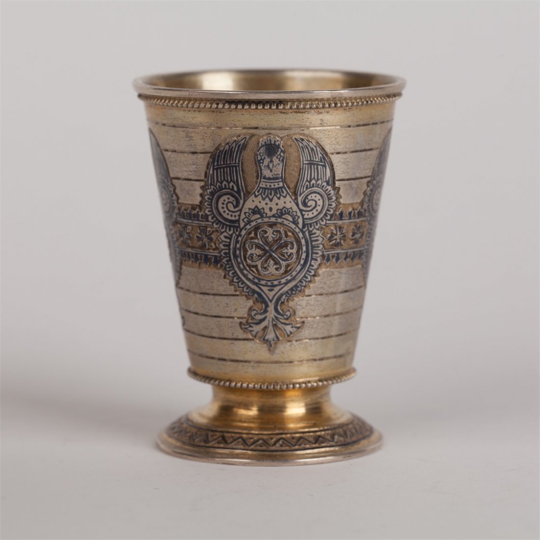 Beaker in "a la russe" style. Moscow, 1878. — image 2