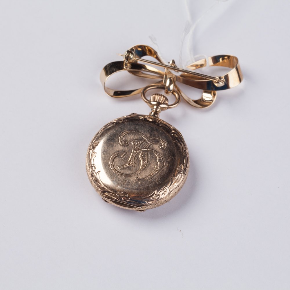 Gold pocket watch. — image 3
