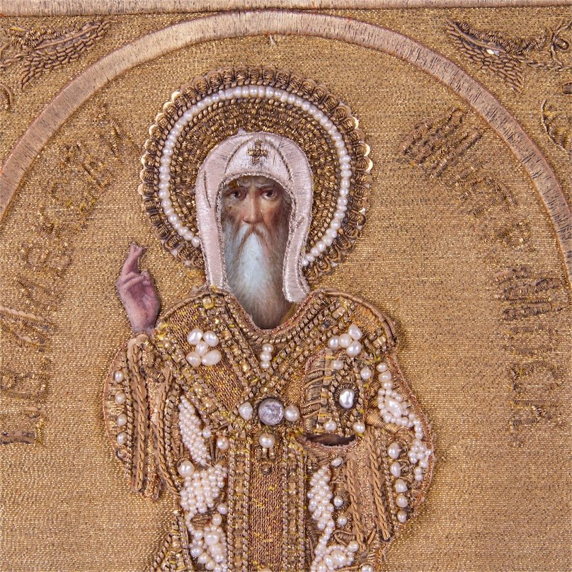 Russian Icon of Saint Alexey the Metropolitan of Moscow — image 3