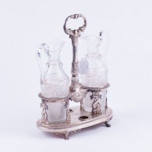 Silver cruet stand. — image 1