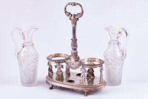 Silver cruet stand. — image 3